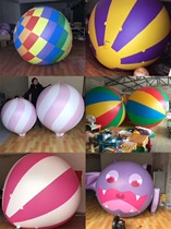 2m PVC hot air balloon modeling lift-off balloon advertising inflatable water drop shape floating air ball inflatable cartoon air mold