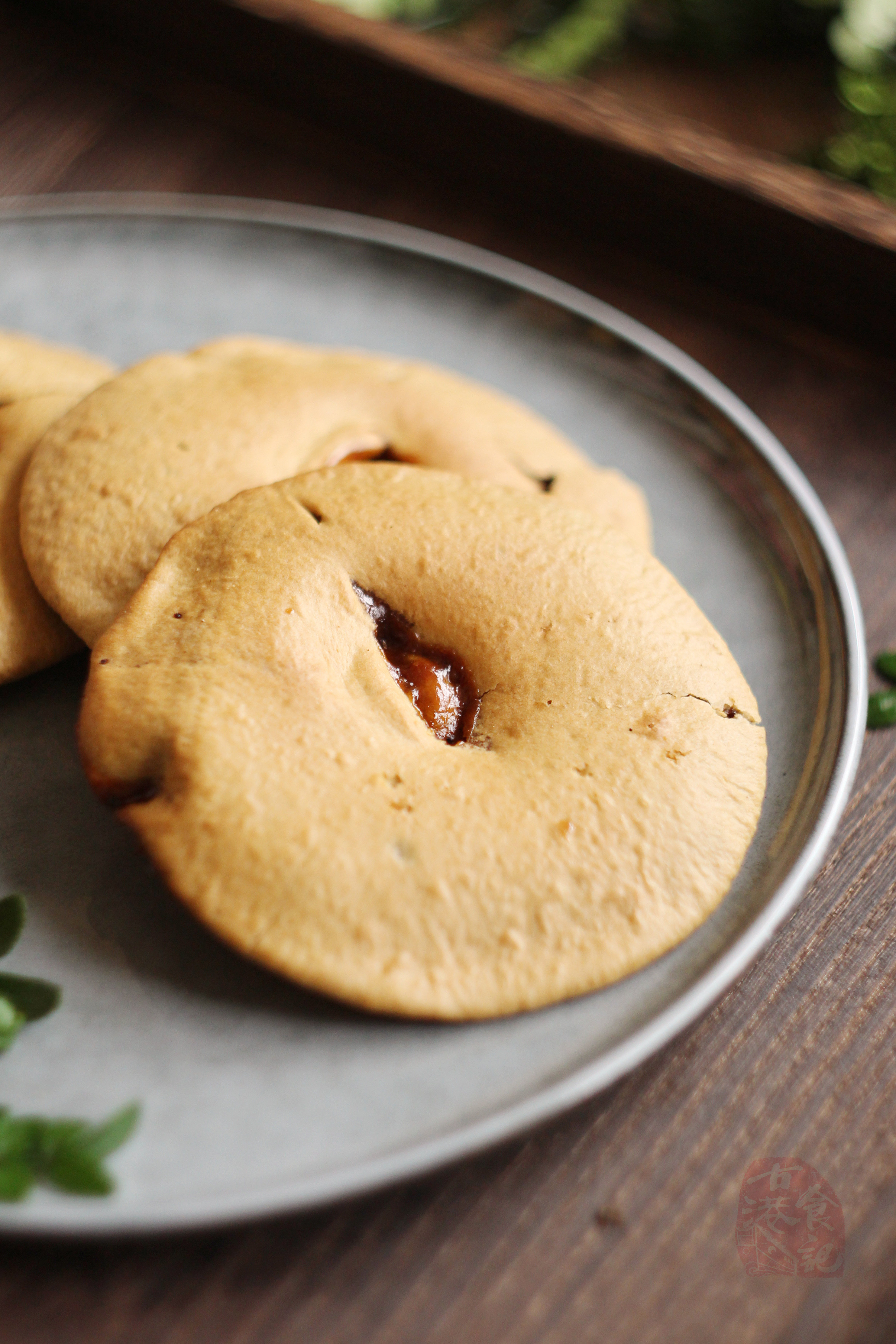 古港食记| 潮汕惠来特产手工红糖肚脐饼双炉饼传统小吃零食200g
