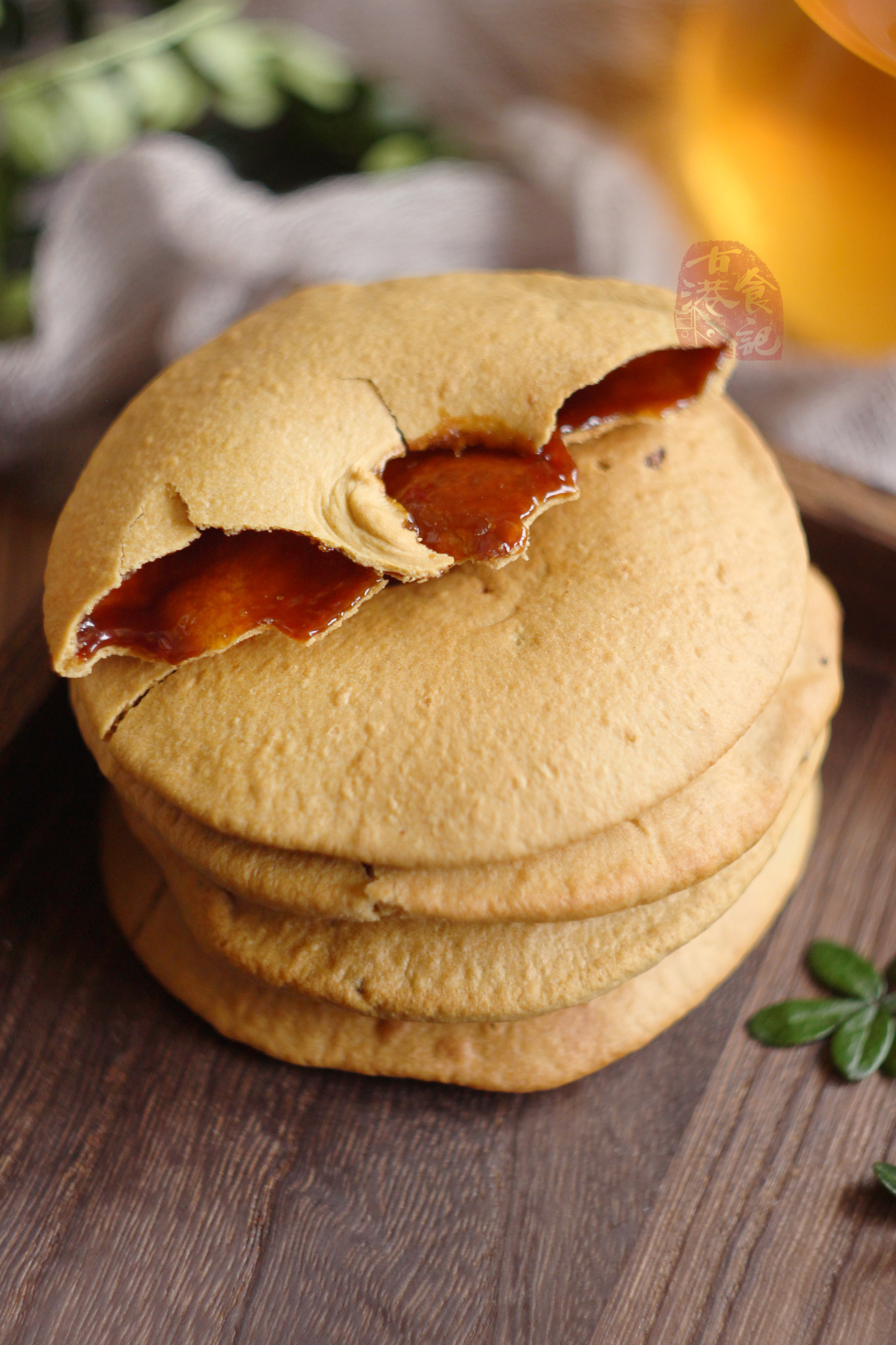 传统糕点-古港食记| 潮汕惠来特产手工红糖肚脐饼双炉饼传统小吃零食2
