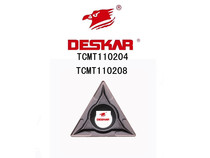 DESKAR DESKA CNC blade TCMT110204 TCMT110208 LF6018 universal