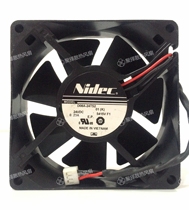 Original Nidec D08A-24TS2 DC24V 0 23A 2-wire inverter fan warranty 2 years