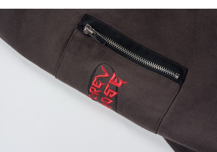 【inxx】screw loose 潮牌外套男士休闲连帽拼接情侣款