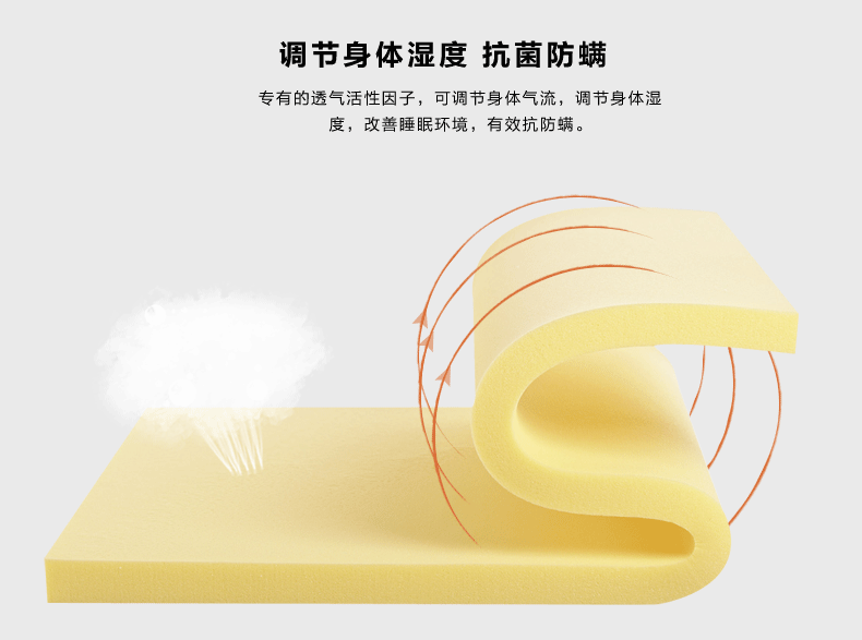 蝶薇 记忆棉床垫床褥 高密度海绵床垫双人 慢回弹记忆