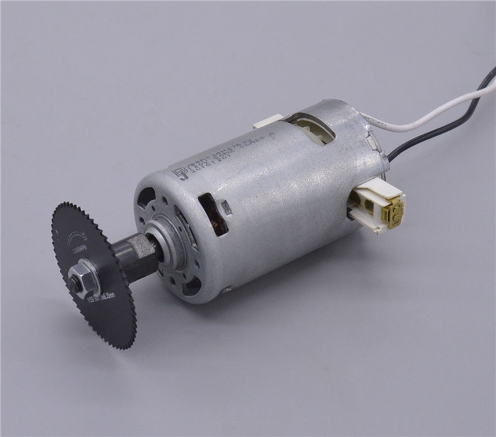 直流 前后滚珠轴承马达 碳刷电机 微型电锯电钻24v1860转
