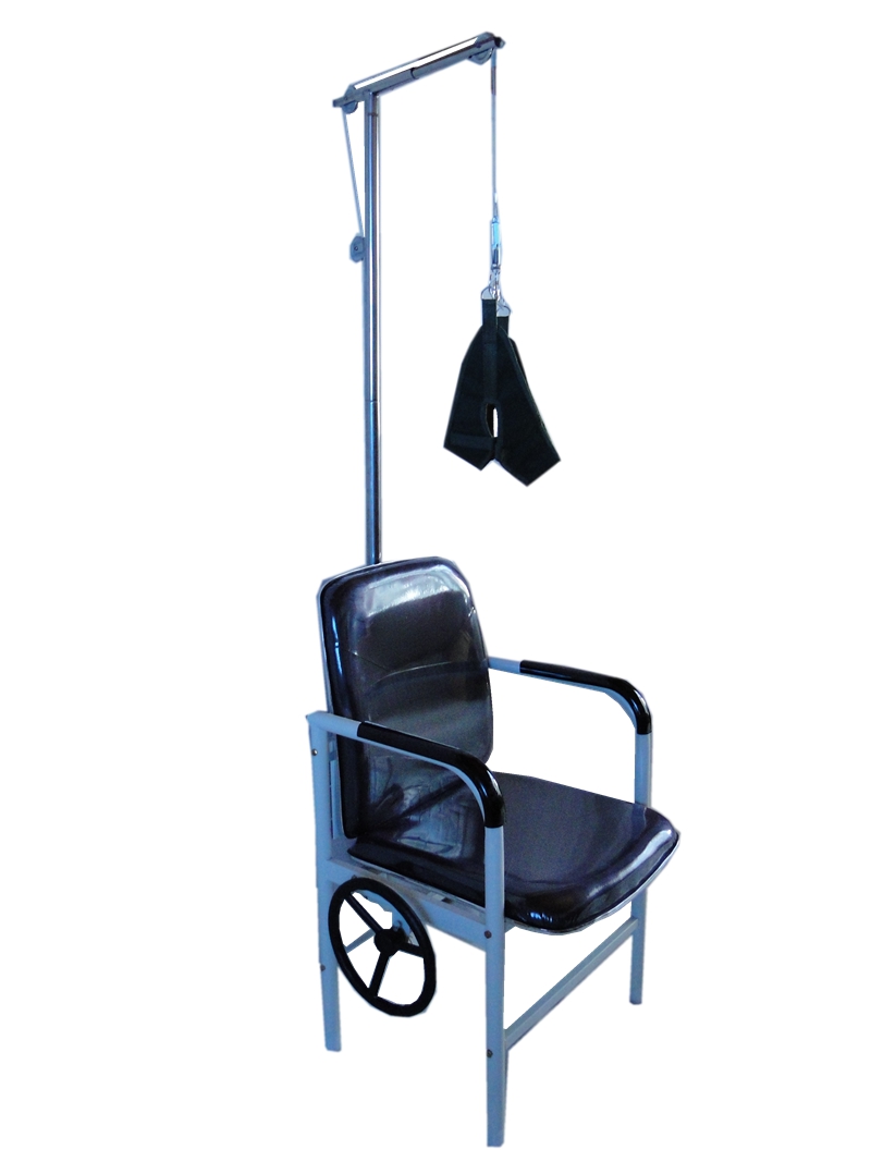 永辉颈椎牵引椅 家用颈椎牵引器牵引架吊脖子按摩 附牵引带lx