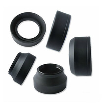 49 52 55 58 62 67 72 77mm Wide Angle Telephoto Triple Cover Soft Plastic Rubber Visor Screw Mouth