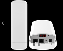 Fixed network HW-6300 outdoor type high power 2.4G 3 km wireless all-information digital display bridge CPE AP