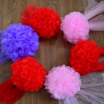 Wedding Wedding Room Yarn Ball Placement Flower Ball Wedding Decoration Laflower Wedding items Living room New room Stairs Yarn Mantle Hangings