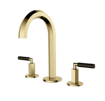 Dhahran all copper cold and hot water 8 inch basin faucet flash coating imported valve core 8 years warranty 801162