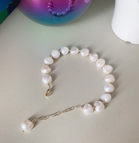 Three 0208 Korean official website fashion sweet pearl bracelet Cobaltvin-acc6576