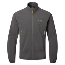 RAB Mens And Womens Soft-shelled Clothing Outdoor Windproof Warm Jacket Blouse Elastic Breathable Footsteps Sport QWS-41 42