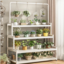 Flower shelf Shelf Balcony Flowerpots Shelf Iron Art Suspension Multimeat Fancy Shelf Living-room Living-style Minimalist Modern 2022