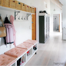 Japanese original imported wallpaper Nordic wallpaper White irregular cement pattern wallpaper full of TWP-2561