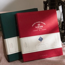 The large capacity of the family photo book of the diy manual memorial book posted in the private photo album of Qingheji