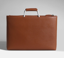 Emperor theaction Mens Brown Leather Bag Hand bag