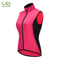 Vosavi mountain bike spring and autumn ladies riding windproof vest background