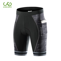 Vosavi summer ladies quick-drying breathable five-quarter pants silicone seat cushion road car riding stretch stretch slim shorts