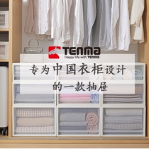 Tianma Co. Ltd. drawer-type containing box into deep 50cm wardrobe clothes finishing box bed bottom plastic containing box