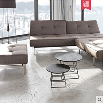 Nordic coffee table solid wood small apartment modern simple living room round low tea table personality mini coffee table simple