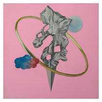 Central Academy of Fine Arts Jiang Fangshu Taihu Stone canvas oil painting original artwork collection decorative painting hanging painting