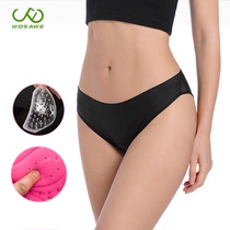 Vosavi bicycle cycling cycling shorts breathable briefs thickened silicone cushion womens panties