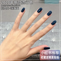 Nail polish glue 2019 new Chen Jon with the same stall egg style nail shop special Shendi blue nail polish glue