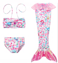 Preserved princess fish swimsuit lace bikini child fish tail skirt child swimsuit