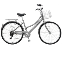 Phoenix bicycle Lady Car 7-speed aluminum alloy frame 26 inch retro city recreational vehicle light commuter bicycle