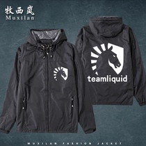 DOTA2 International Invitational Team Liquid Team uniform sweatshirt mens and womens jackets trench coat clothes