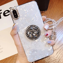 Huawei p20 mobile phone shell female section p30pro personality creativity p10plus anti-fall soft silicone lite net red fashion all-bag Huawei mate10 protective sleeve 20 water drill Japan-ROK high