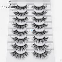 2 5 8 Pairs lashes Natural long 3D Faux Mink Eyelashes Thick
