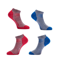 ULVANG merino wool men and women outdoor short running socks breathable sweat-absorbent skin two pairs 74371