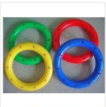 Kindergarten supplies plastic fitness colorful sleeve toys childrens morning exercises equipment sound gymnastics ring