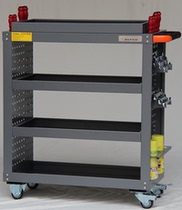 Giant rhinoceros four layer sheet metal car SY402 trolley mobile tool cart 890*380 * 960mm