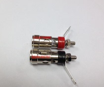 Pure copper press type Spring terminal speaker power amplifier Spring self-locking socket press type terminal block large