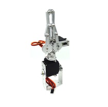 Robot gripper 2 freedom manipulator arm 1 claw 2 steering gear