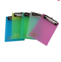 Special price A4 A5 B6 A6 plastic translucent writing board splint folder order table mat ticket holder