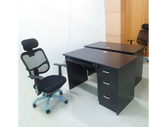 Special price Simple writing desk Environmental protection desk Simple modern combination with drawer cabinet Office computer desk and chair with lock