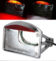 Harecruise Taiko Motorcycle Retrofitted License Plate Light License Plate Frame License Plate Tail Lights