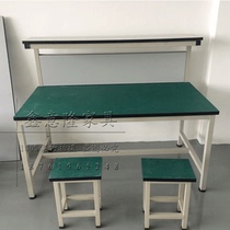 Factory with lamp frame operating platform antistatic working table assembly table with drawer bench inspection and maintenance desk