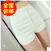 2021 spring and summer new European and American fashion streets 100 lap elastic high waist hot pants to be slim and slim waist student short