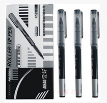 12-pack hobby straight liquid ball pen Gel pen water pen AH-2001 signature pen black red blue