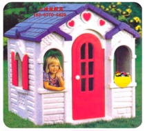 Special offer childrens game house Plastic small house Outdoor childrens toy house Chocolate hut Game hut Environmental protection