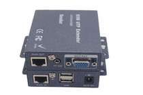 Coritocratic VGA KVM network cable extender supports USB keyboard mouse synchronized with audio 200 m