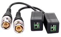 Lightning protection anti-interference surveillance video passive twisted pair transmitter three sets of coils 600 m 202A pair