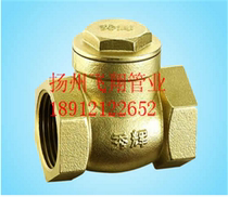 Full copper check valve ball valve gate valve inverted valve horizontal check valve DN15-100 horizontal