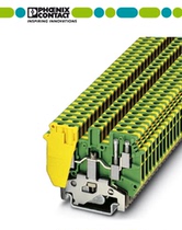 German Phoenix UDK4-PE grounding two-in two-out terminal 2775184 double-layer terminal