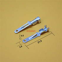 Special price 2 8 inserts 0 5 thick terminal plug-in type cold press terminal plug connection 100 only