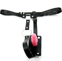 Alternative toys Passion and stimulation anal plug JJ ring set mens chastity pants penis ring back court G-Point leather pants