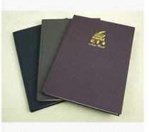Guoli frosted notebook A5 hard leather copy thickened A4 notepad notebook 80 100 150 200 sheets